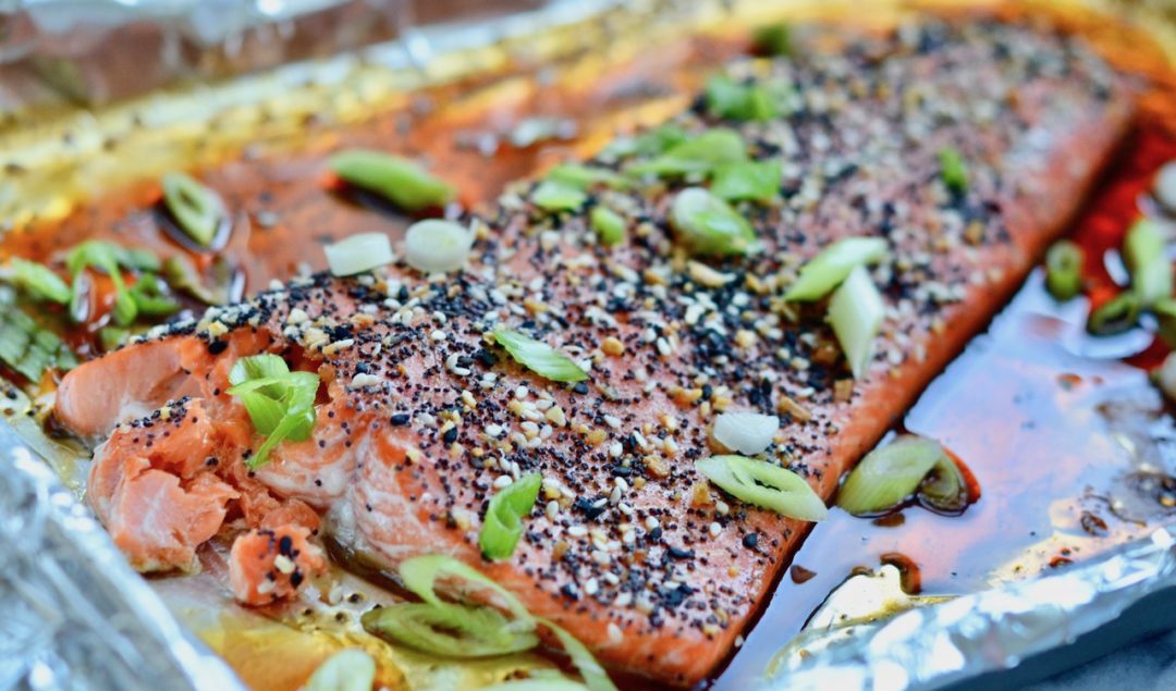 Honey Soy Glazed Salmon