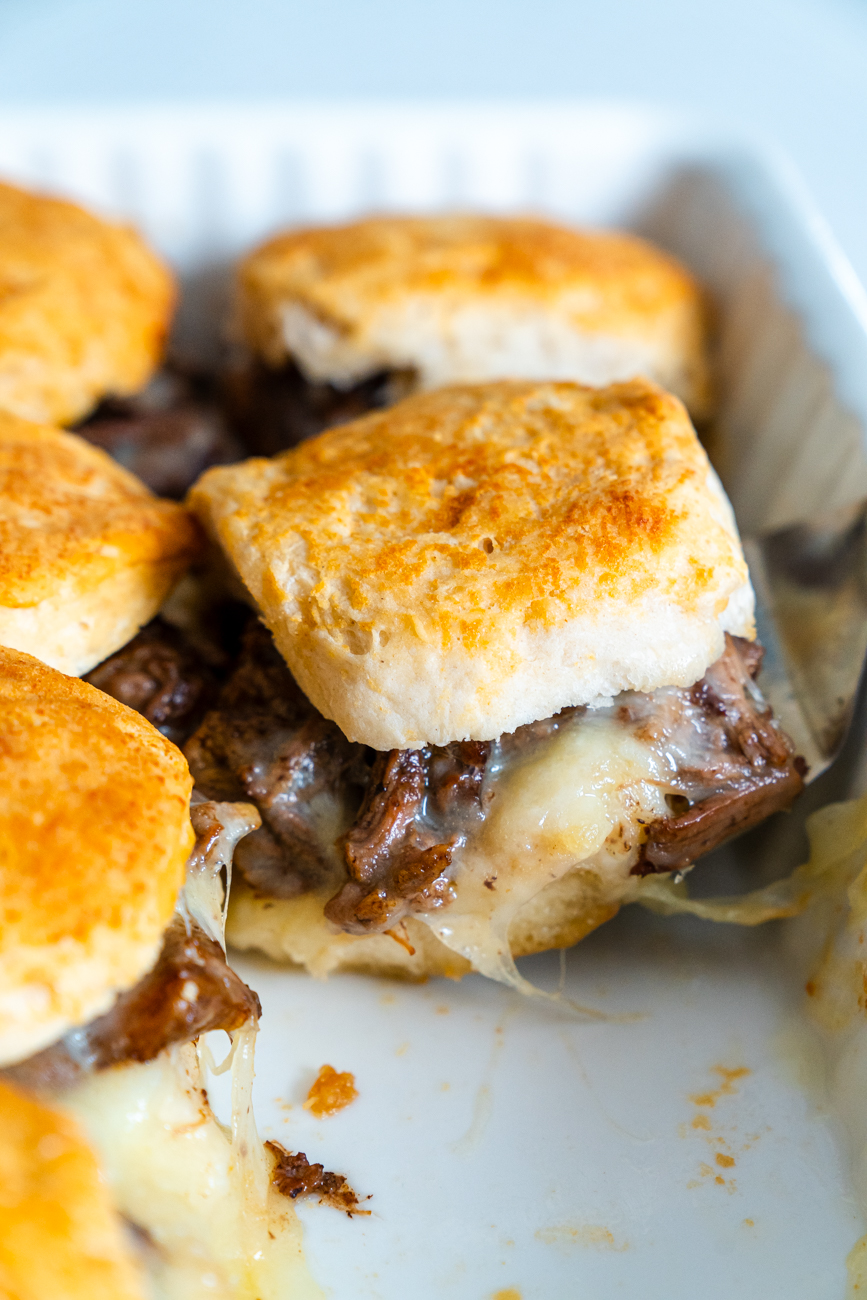 French Dip Biscuit Bake