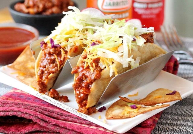 One-Skillet Enchilada Sauce Taco Meat