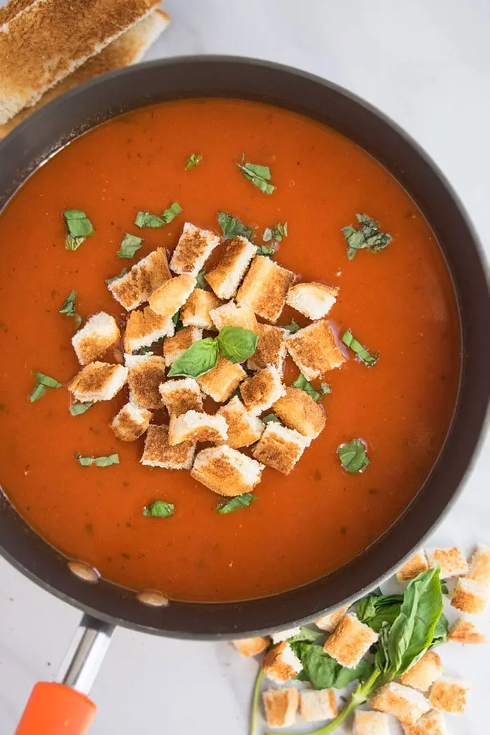 Tomato Basil Soup Recipe