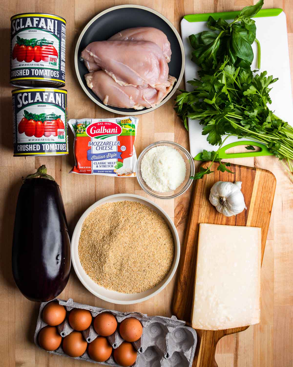 Chicken Eggplant Parmesan - Sip and Feast