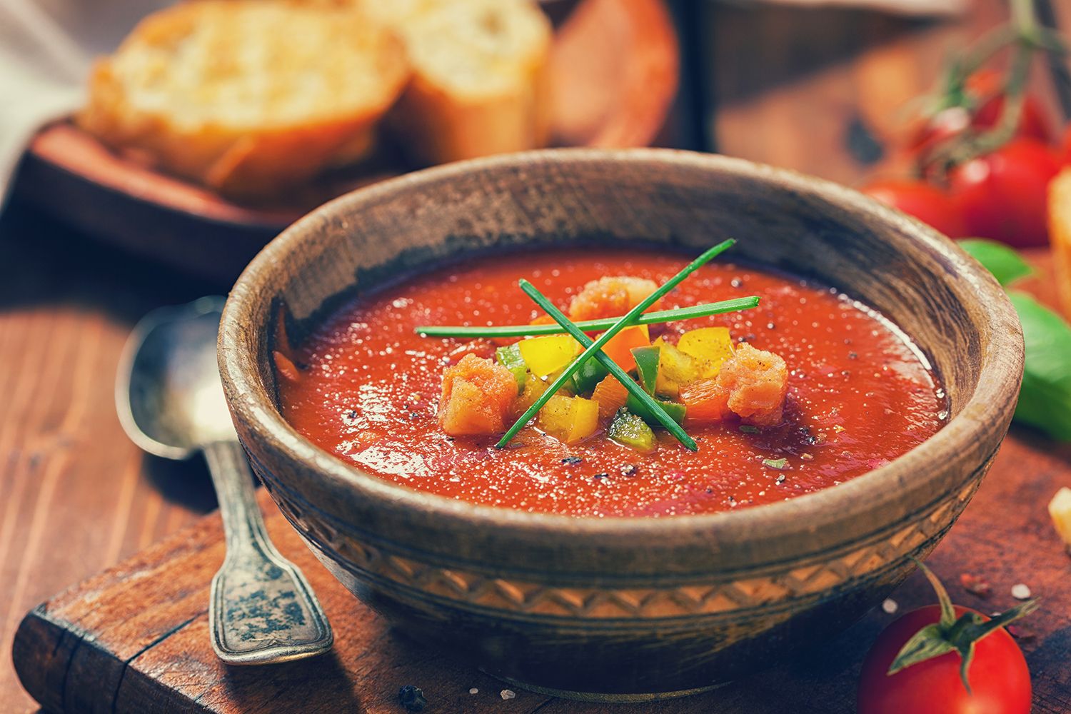 Heirloom Tomato Gazpacho Soup