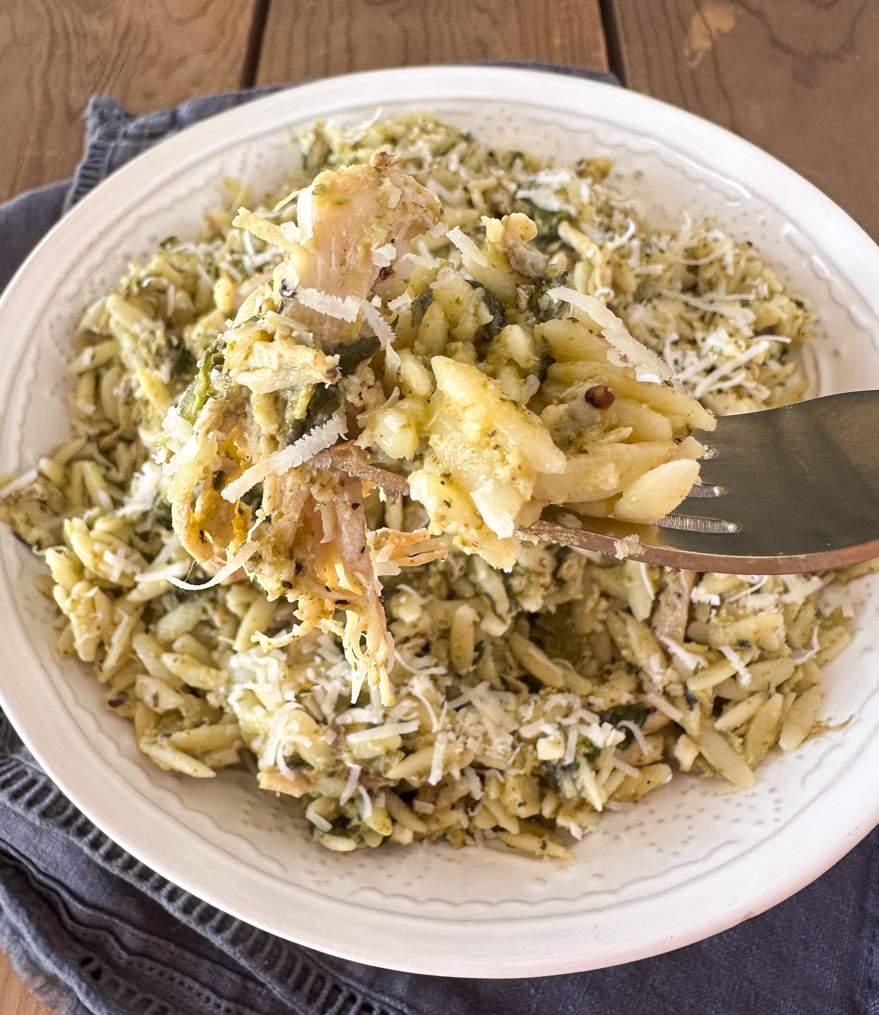 Chicken Caesar Orzo