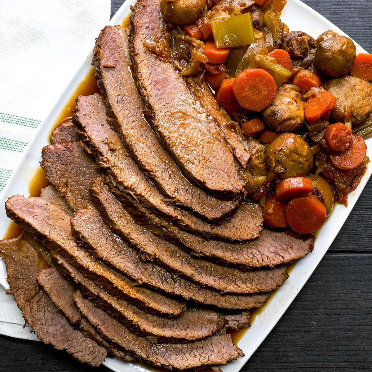Braised Hanukkah Brisket