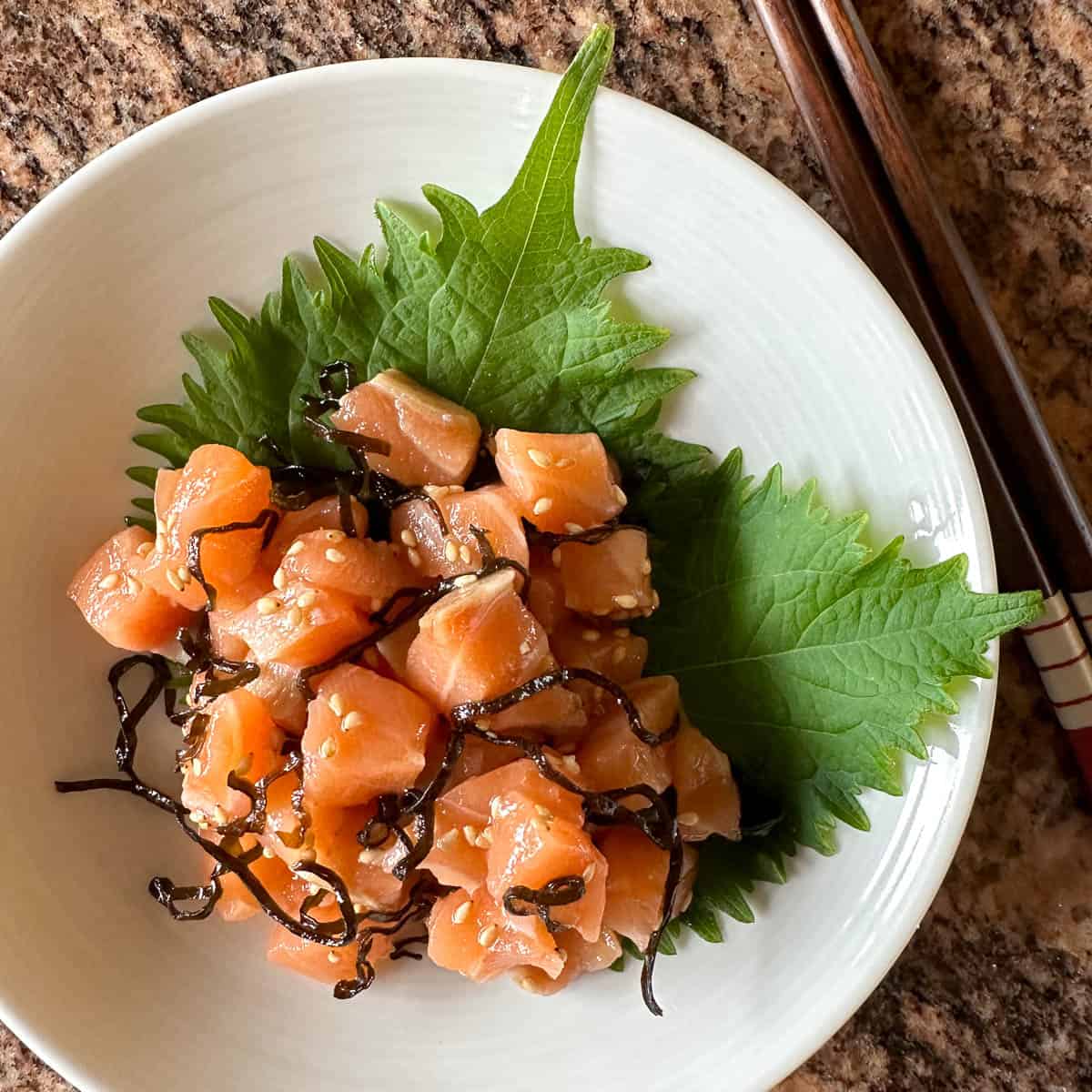 Shio Kombu Sashimi