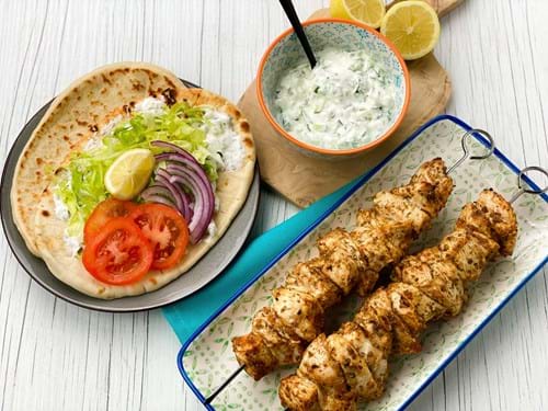 Greek Chicken Souvlaki Recipe