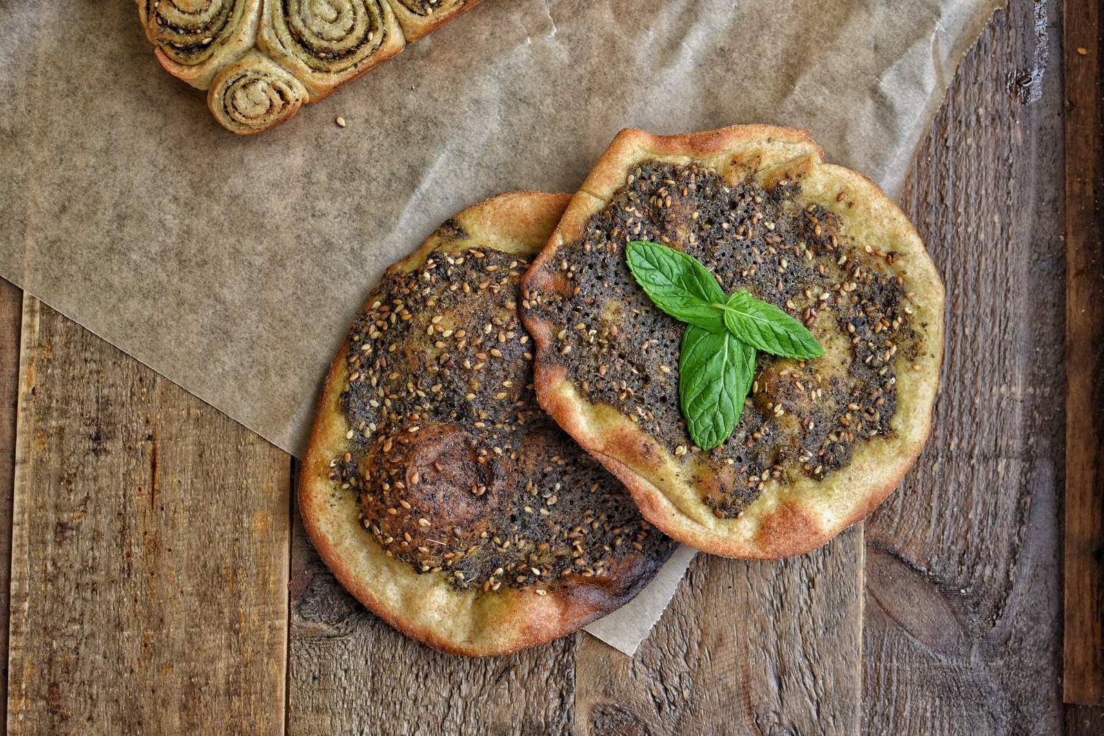 Simple Whole Wheat Mankoushe Dough