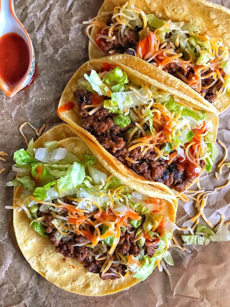Beef and Bean Taco Meat