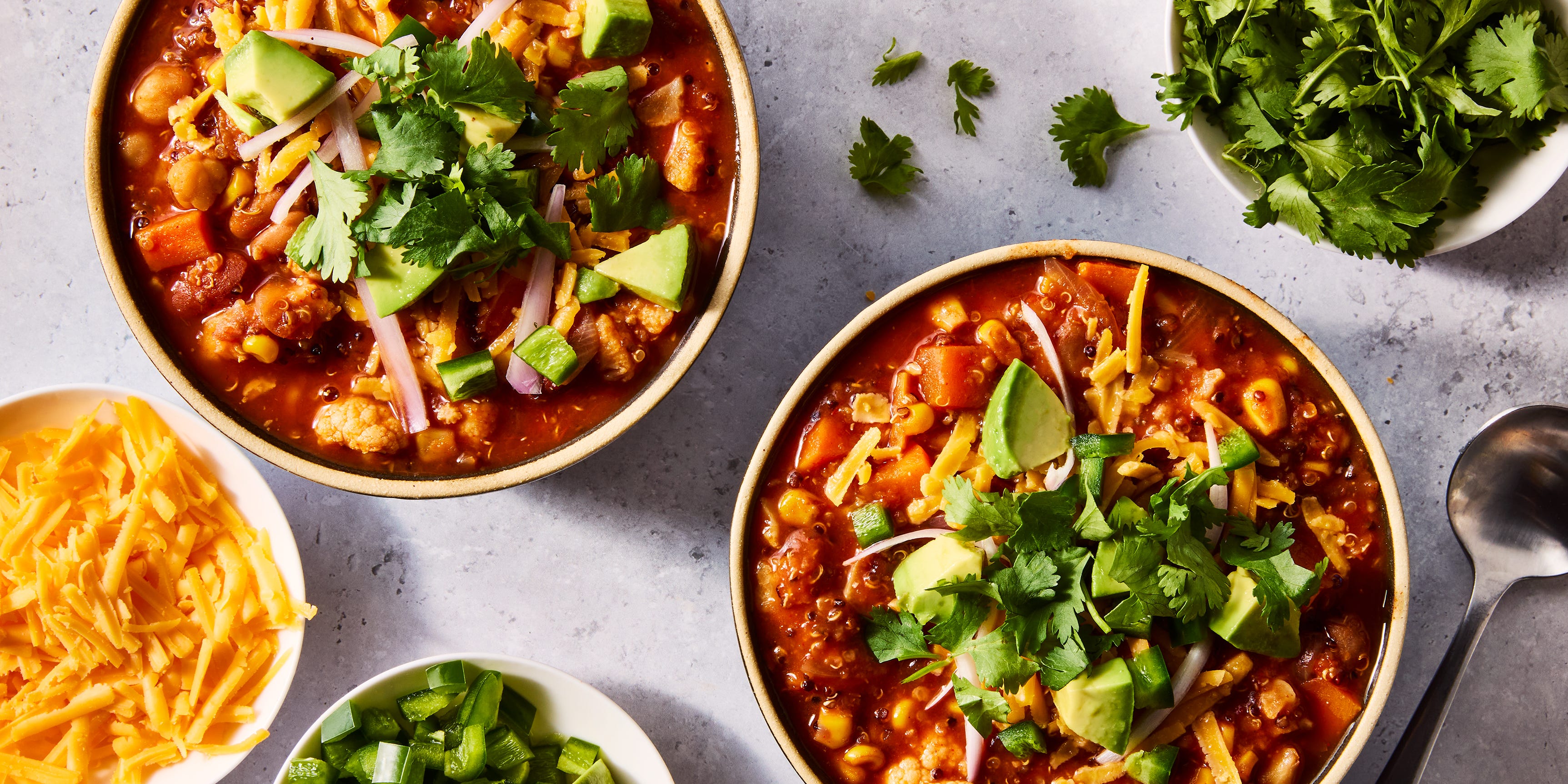Slow-Cooker Quinoa Chili