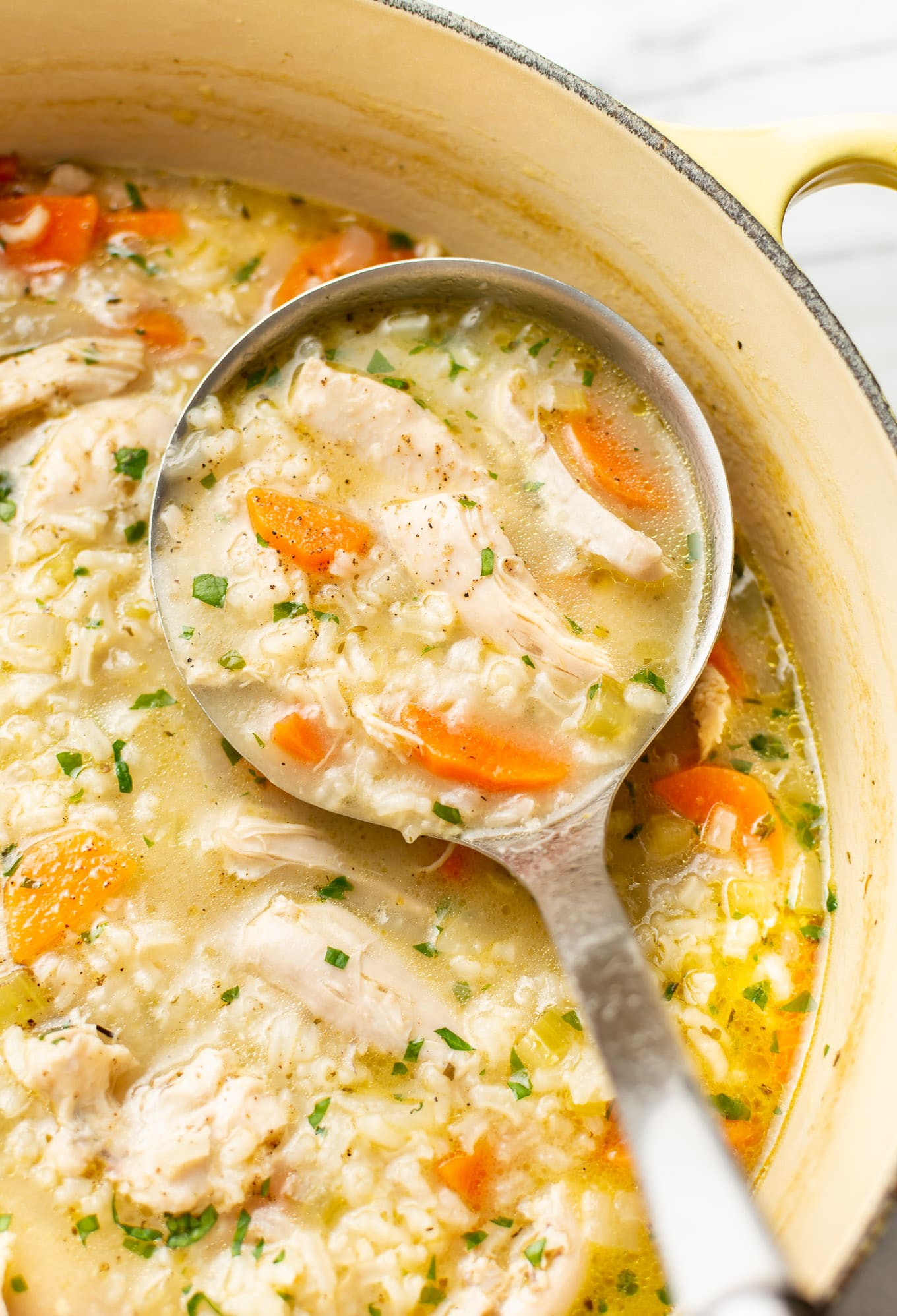 Slow Cooker Chicken and Rice Soup