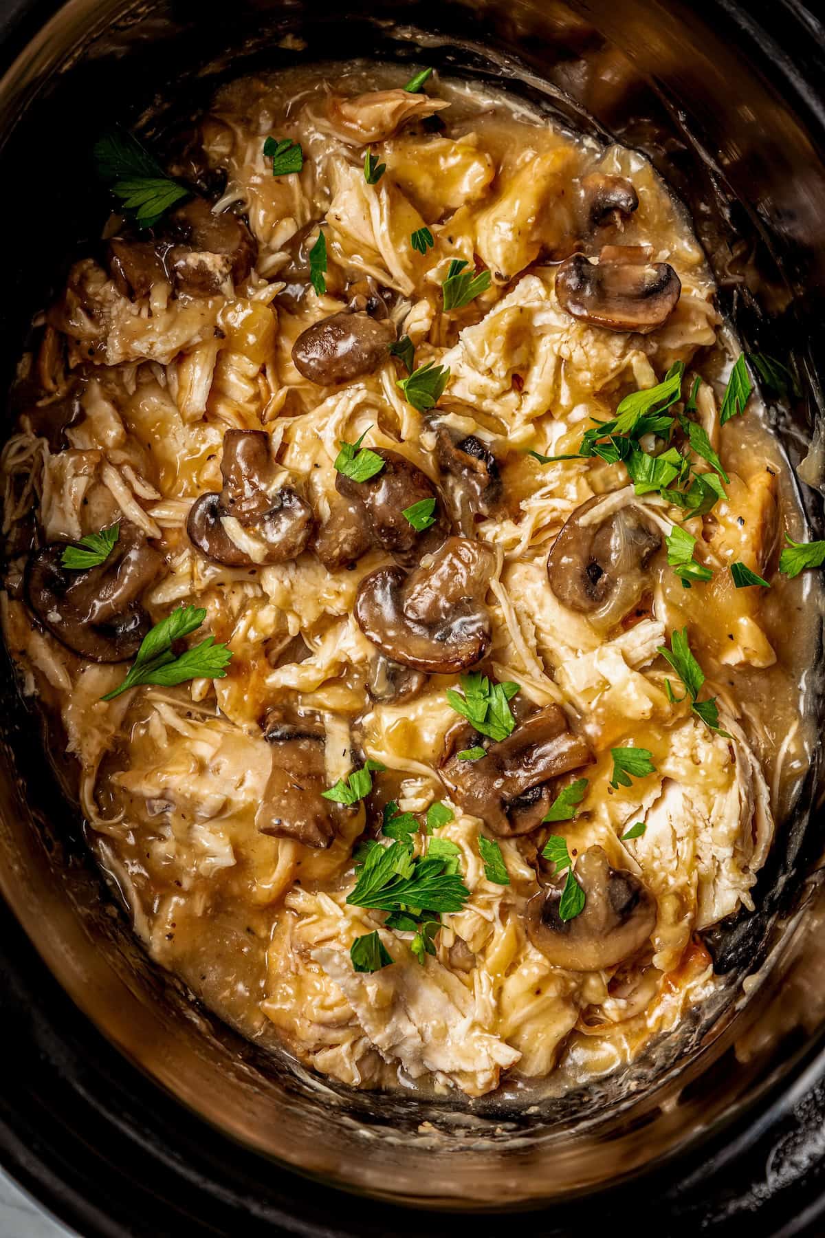 Slow Cooker Chicken Marsala