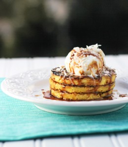 Grilled Pineapple Sundaes