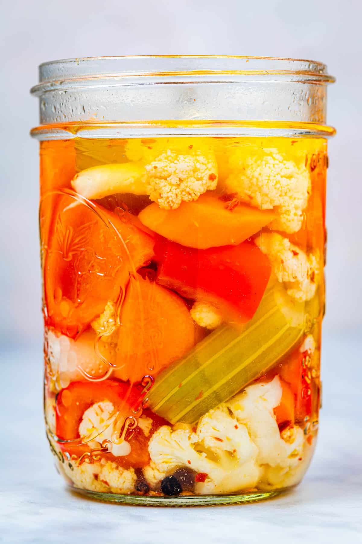 Giardiniera (Italian Pickled Vegetables)
