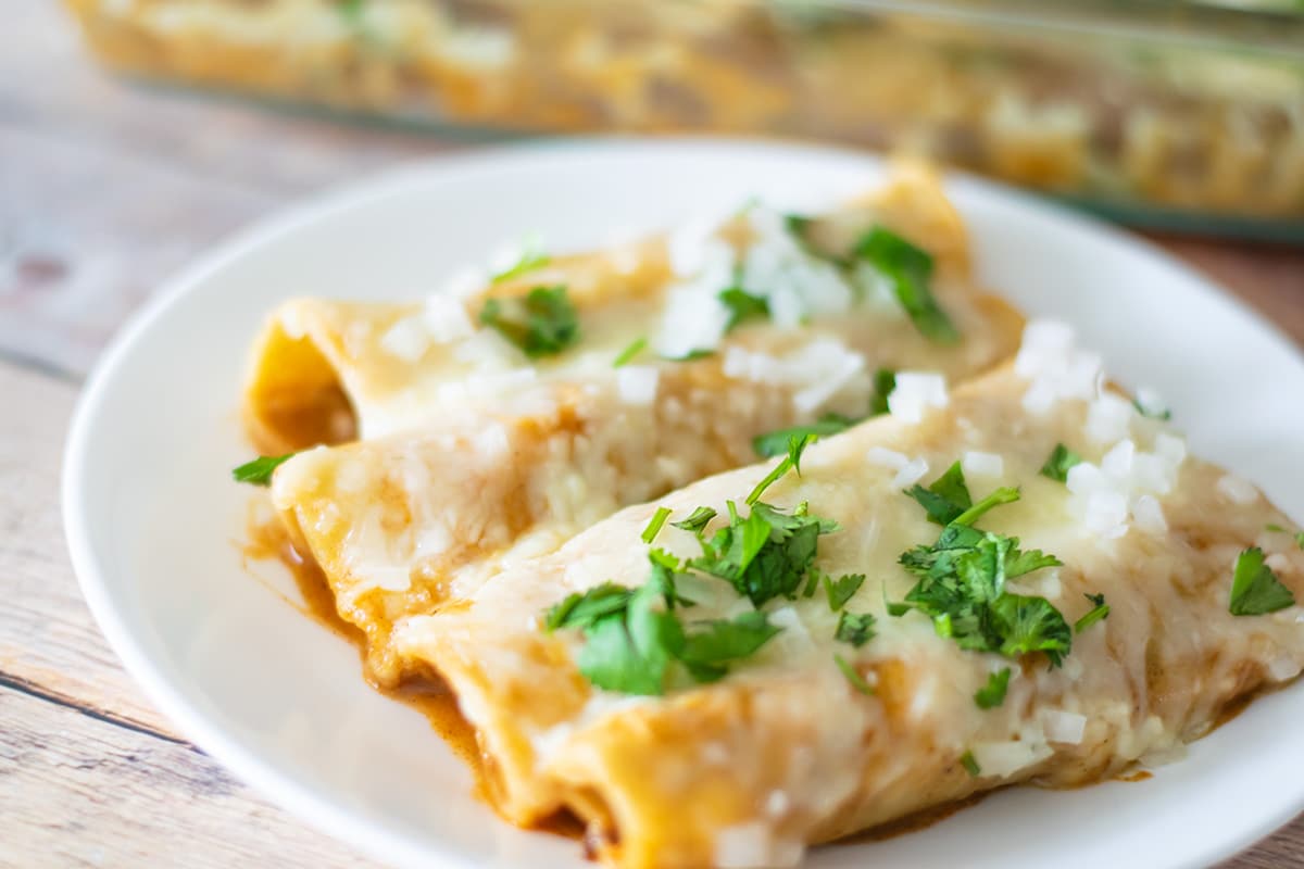 Barbacoa Enchiladas