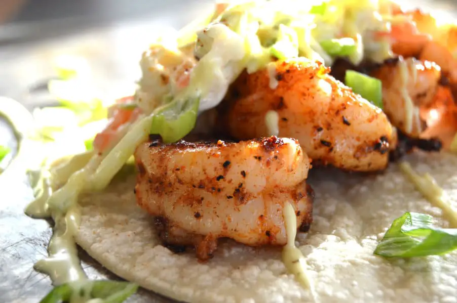 Blackened Shrimp Tacos