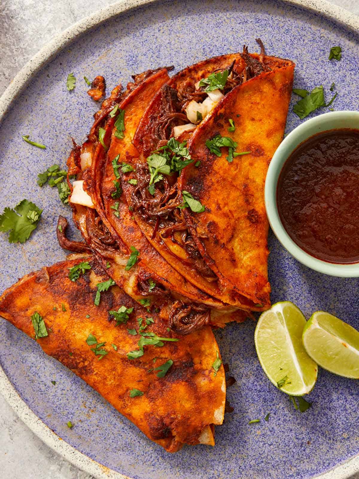 Slow Cooker Birria Tacos