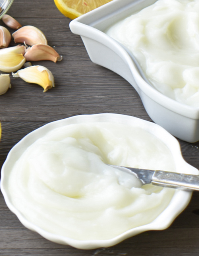 Lebanese Garlic Toum