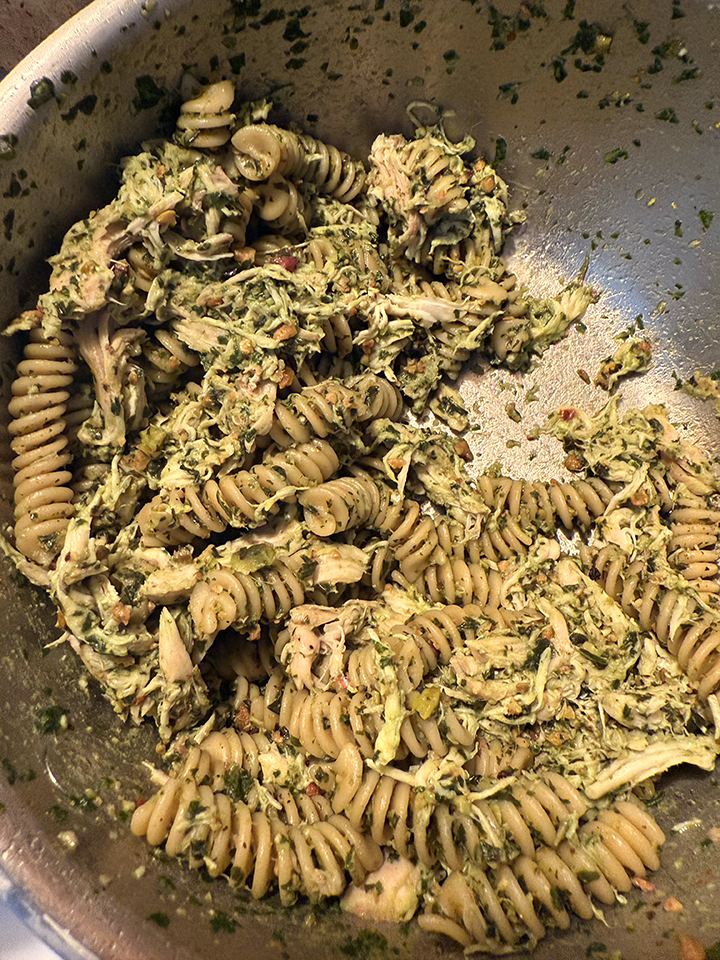Basil Pistachio Pesto - (From "Saucy" by Ashley Boyd)