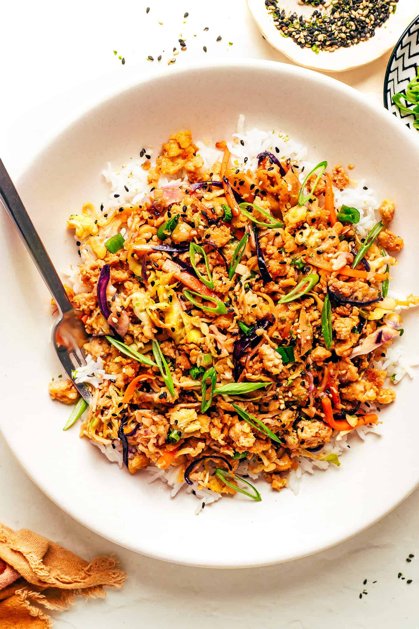 20-Minute Egg Roll Bowls