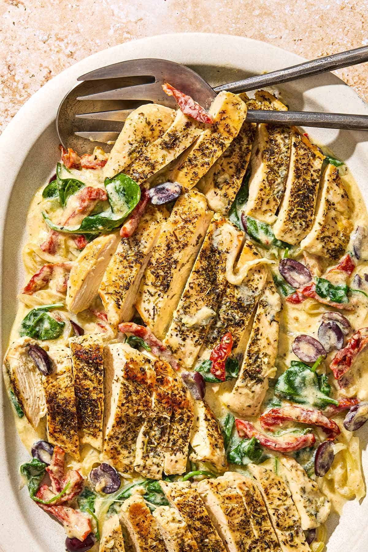 Sun Dried Tomato Chicken (No Heavy Cream)