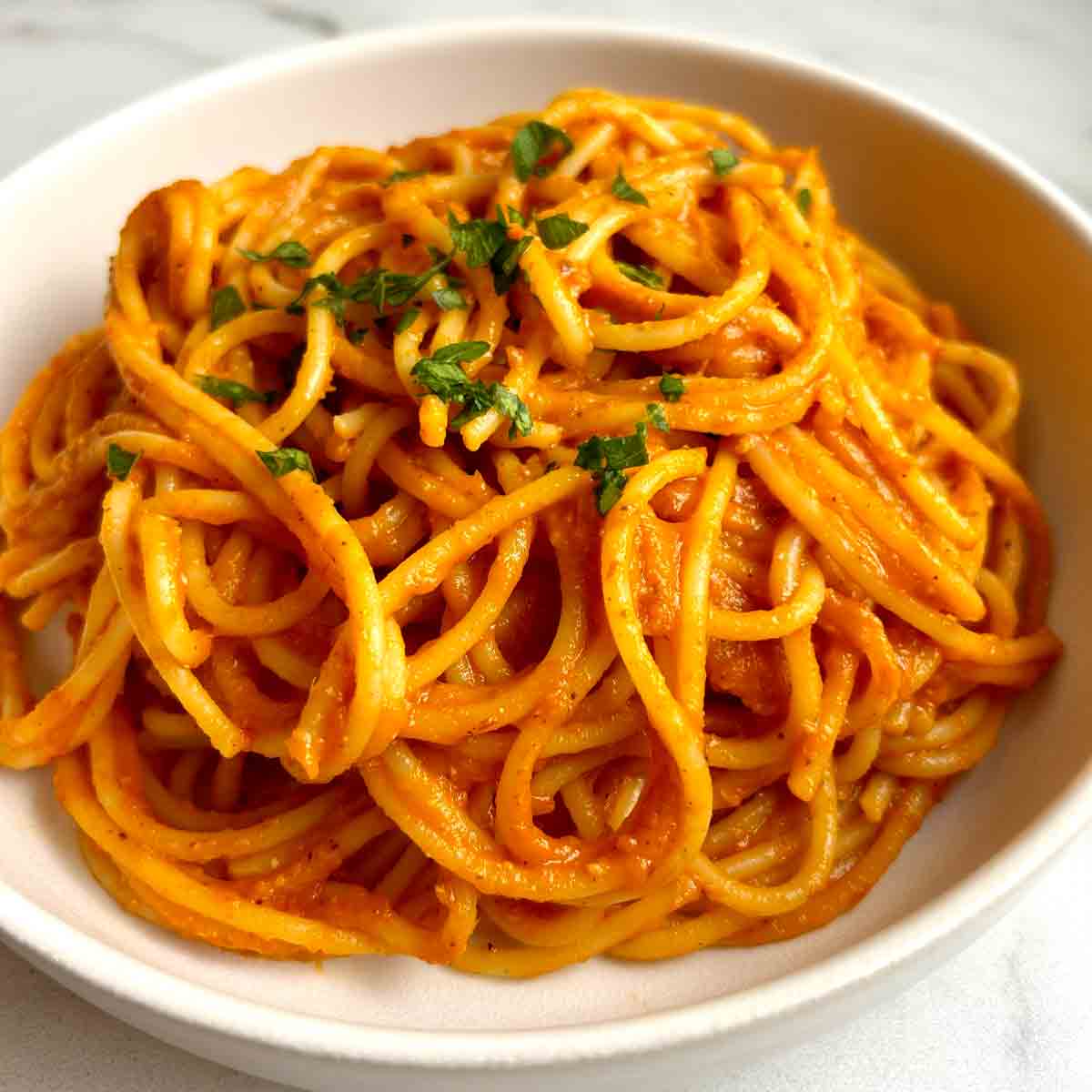 Roasted Tomato Sauce Pasta