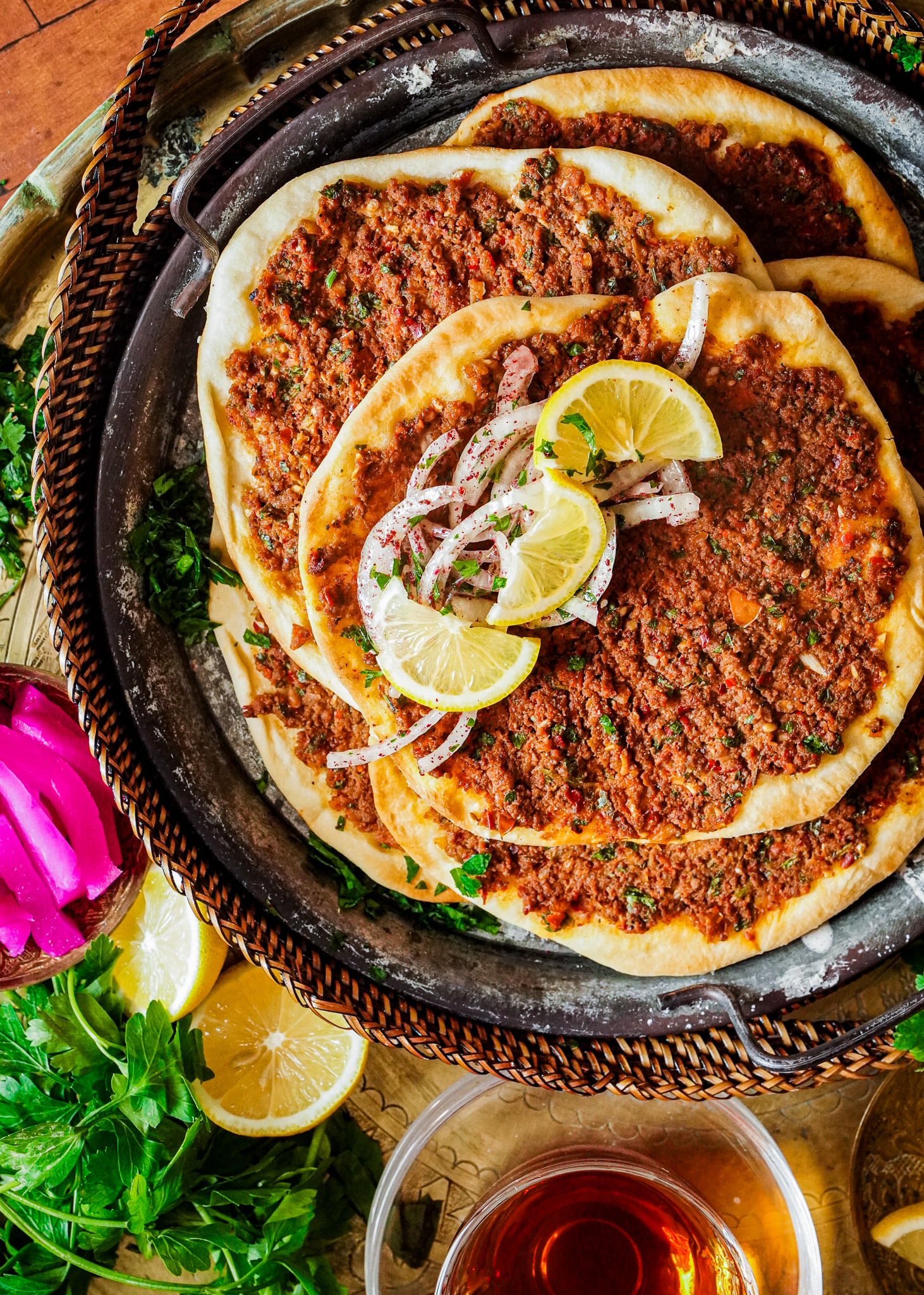 Lahm Bi Ajeen (Lahmacun)
