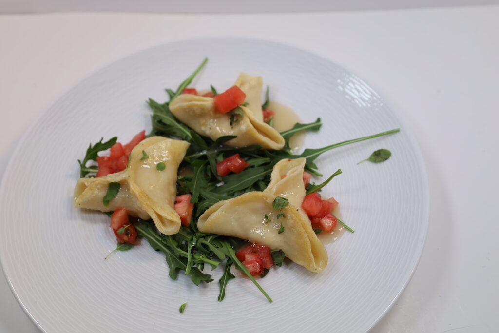 Ravioles de homard et St. Jacques