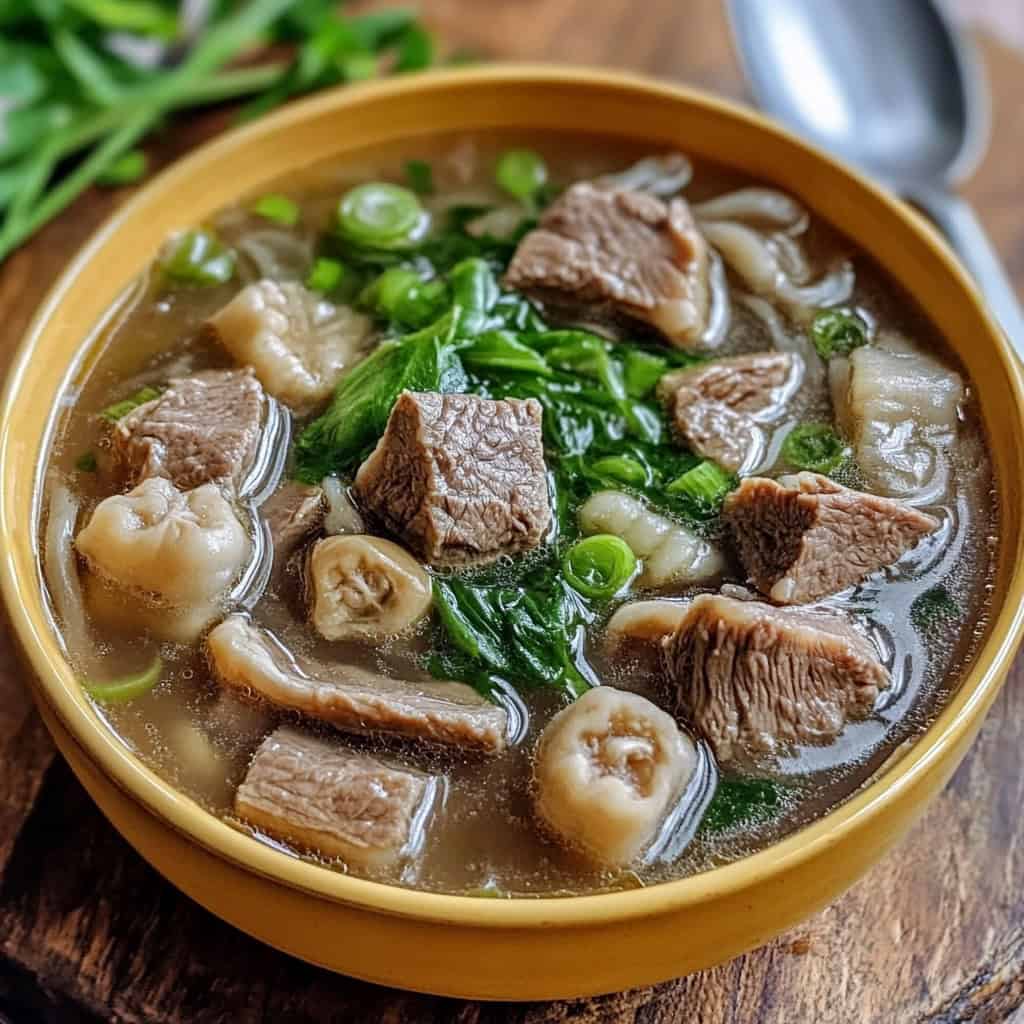 Sinanglaw (Authentic Filipino Beef and Offal Soup)